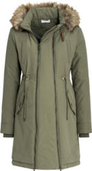Damen Umstands-Parka mit Fellimitat