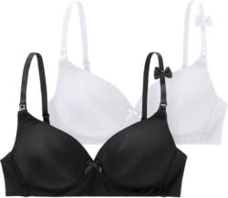 2 Damen Still-BHs mit Einhand-Clipverschluss (Nur online)