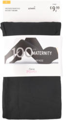 Damen Umstands-Strumpfhose, 100 DEN