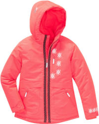 Mädchen Schneejacke im Neon-Look