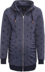 Damen Umstands-Sweatjacke mit Kapuze