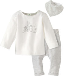 Newborn Shirt, Hose und Bandana im Set (Nur online)