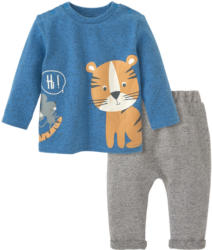 Newborn Sweatshirt und Hose mit Tier-Motiven