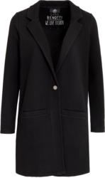 Damen Sweatblazer mit feiner Struktur