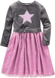Festliches Mädchen Kleid mit Wendepailletten