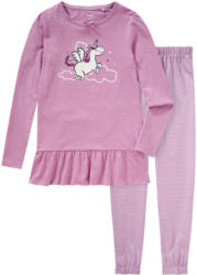 Mädchen Schlafanzug mit Einhorn-Print
