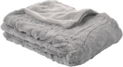 Kuscheldecke mit aus Fellimitat