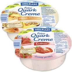 Milram Feine Quark Creme versch. Sorten, jede 200-g-Schale