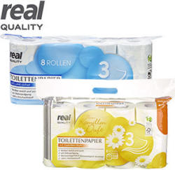 Toilettenpapier 3-lagig versch. Sorten, jede 8er-Packung
