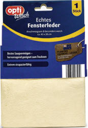 optiWisch Echtes Fensterleder