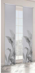 Schiebevorhang Branca, schwarz, ca. 60 x 245 cm