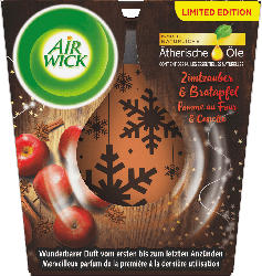AirWick Duftkerze Essential Oils Zimtzauber & Bratapfel
