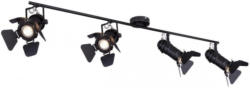 Spotbalken 54650-4B 4flg. L. 111 cm schwarz