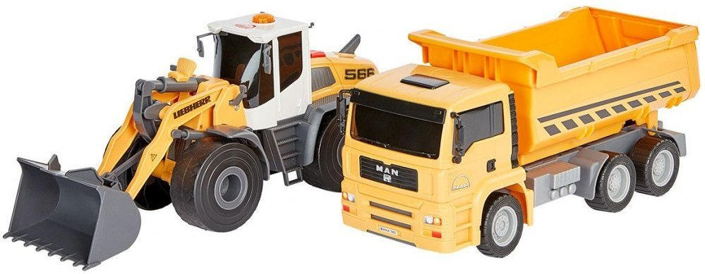 Spielzeug Bagger und Kipper mit Sound nur € 24,99 statt € 29 Spielzeug Bagger und Kipper mit Sound | Ernsting's family