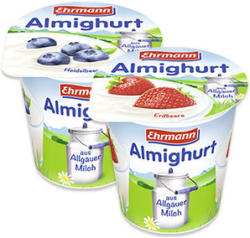 Ehrmann Almighurt Fruchtjoghurt versch. Sorten, jeder 150-g-Becher