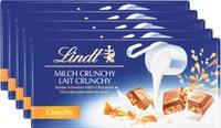 Lindt Tafelschokolade Milch Crunchy