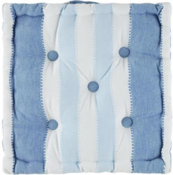 Boxkissen Sara in Blau ca. 40x40cm
