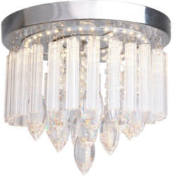 LED-Deckenleuchte D. 25 cm Acrylbehang klar