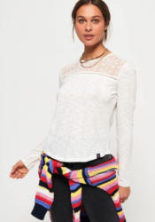 Superdry Langarmshirt »EMB MESH LS TOP«
