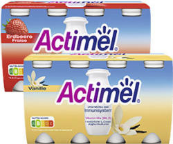 Danone Actimel Drink versch. Sorten, jede 8 x 100 g = 800-g-Packung
