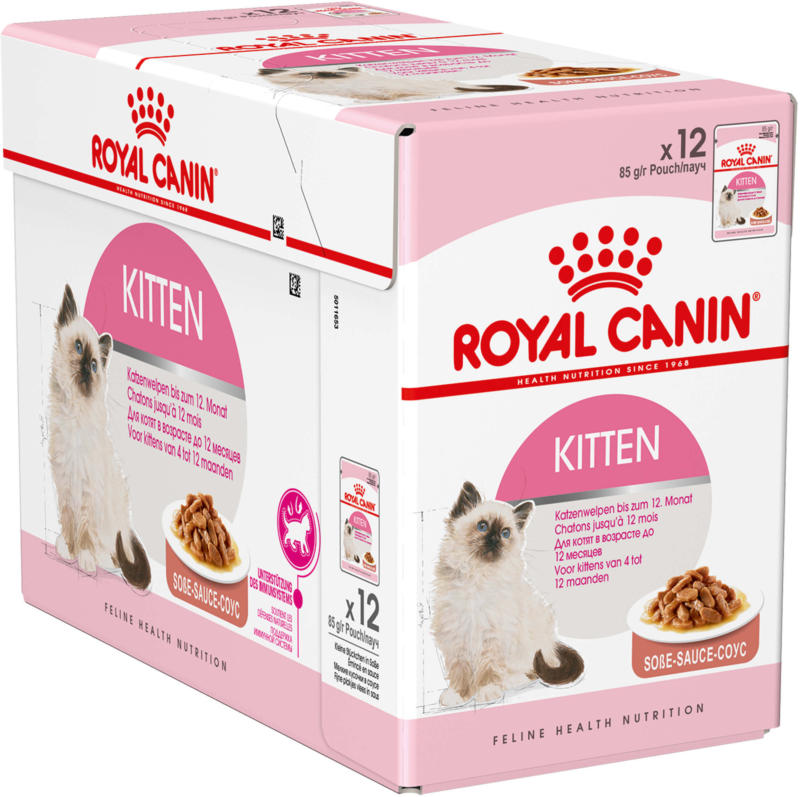 Royal Canin Kitten Instinctive Sauce 12x85g