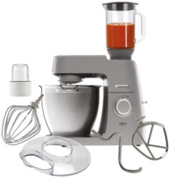Kenwood KVL6320S Chef XL Elite + AT320 Küchenmaschine + Kräuter- und Gewürzmühle