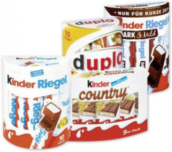 Ferrero Country, Duplo* od. Kinder Riegel*