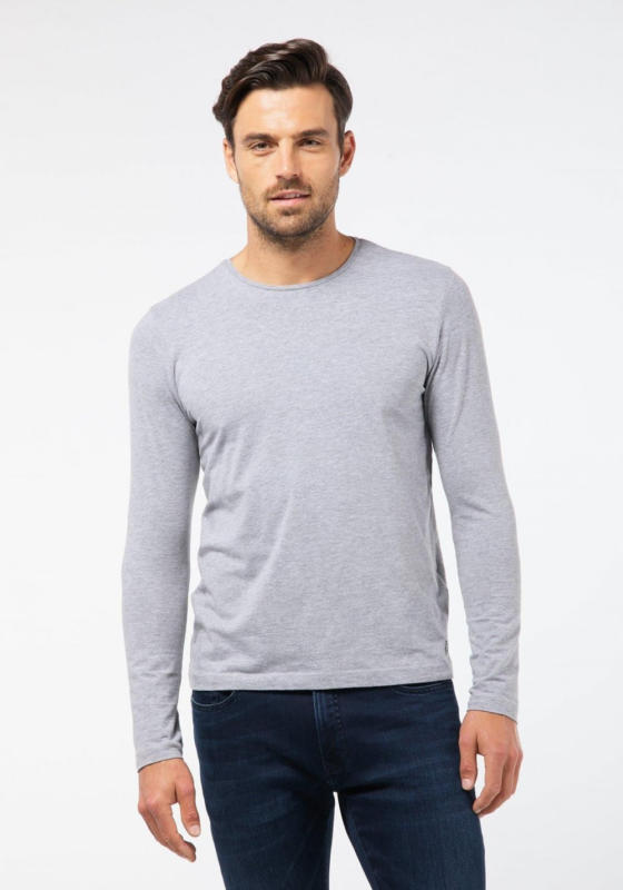 Pierre Cardin Rundhals Basic Longsleeve - Modern Fit »Futureflex«