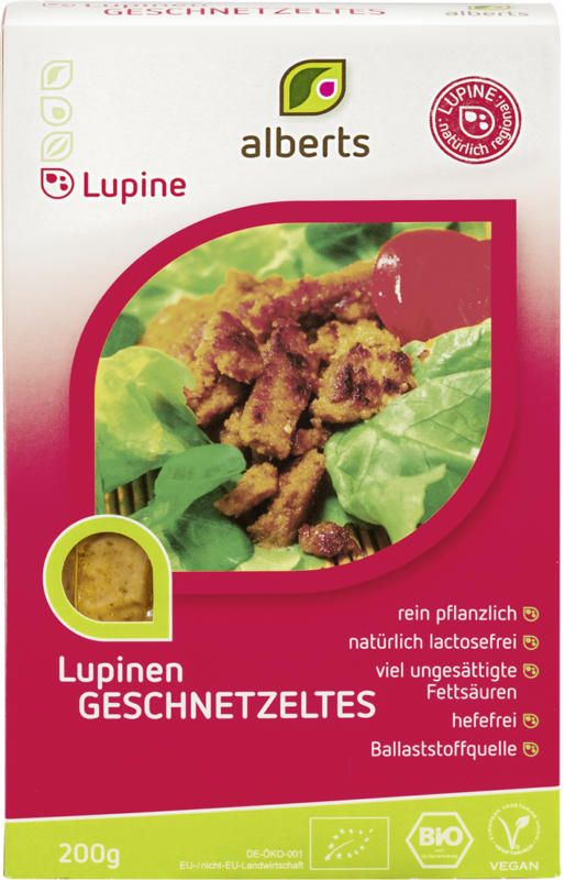 Lupinen Geschnetzeltes