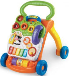 Baby Spiel- und Laufwagen, grün-orange - VTech