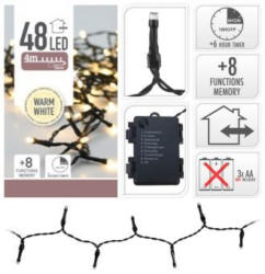 48er LED-Lichterkette - aus Kunststoff - 3,5 m