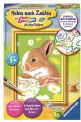 Malen nach Zahlen - Häschen Flecki