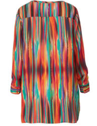 Sara Lindholm by Happy Size Longbluse mit Allover-Print