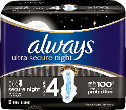always Binden Ultra Secure Night