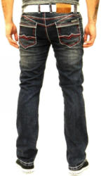Rusty Neal Jeanshose mit auffälliger Naht