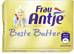 Frau Antje Beste Butter jede 250-g-Packung