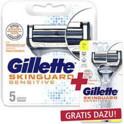 Gillette Skinguard Sensitive oder Fusion5 Proglide Rasierklingen jede 5er/4er-Packung