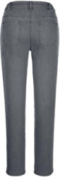 m. collection Jeans mit glitzernder Samtpaspel