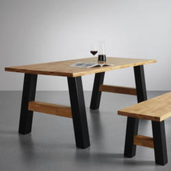 Esstisch aus Massivholz ca. 180x90 cm 'Oliver'