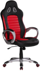 Gamingstuhl Racer B: 66 cm Schwarz/ Rot