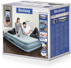 Luftbett Tritec Airbed Queen App Grau