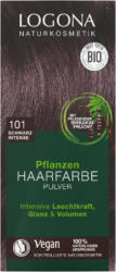 Haarfarbe schwarz intense