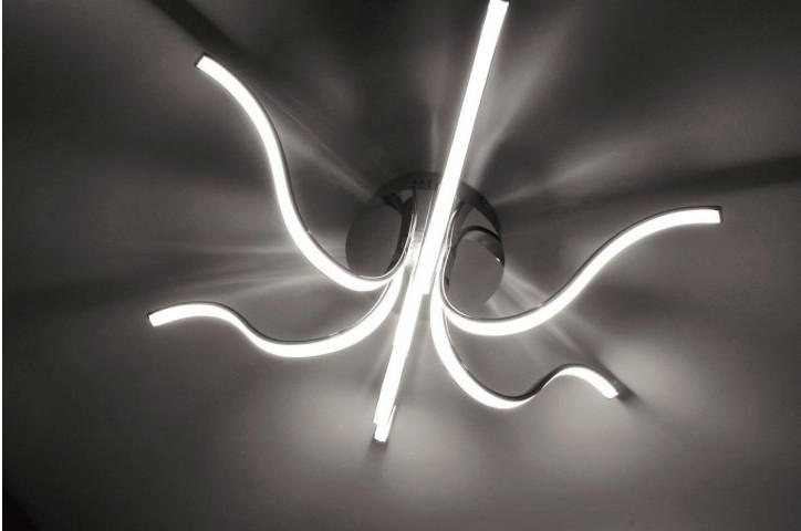LED-Deckenleuchte 15342-17 6flg. 67 x 67 cm