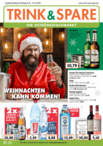 Trink & Spare Prospekt - bis 14.12.2019