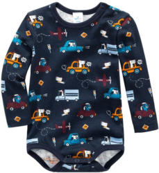 Baby Langarmbody mit Autos allover