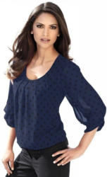heine TIMELESS Chiffonbluse transparent