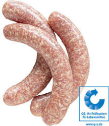 Frische Meistermetzgerbratwurst je 1 kg