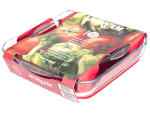 Set 2 teglie BORCAM 31x28cm vetro trasparente