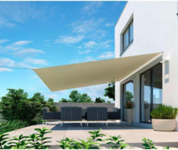 Sonnensegel Quadrat 4x4m