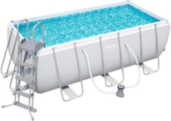 Stahlrahmenpool Power Steel mit Leiter 412x201x122cm 56456